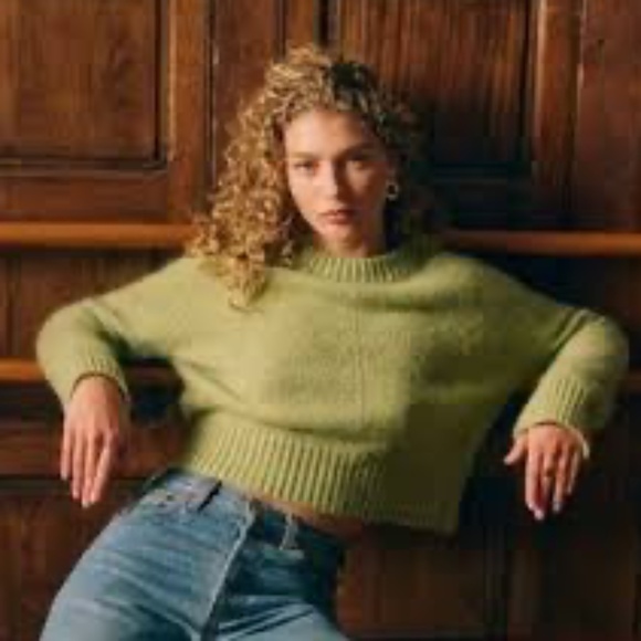 Sezane Sama Jumper 'Pistachio' NWT - Picture 3 of 5